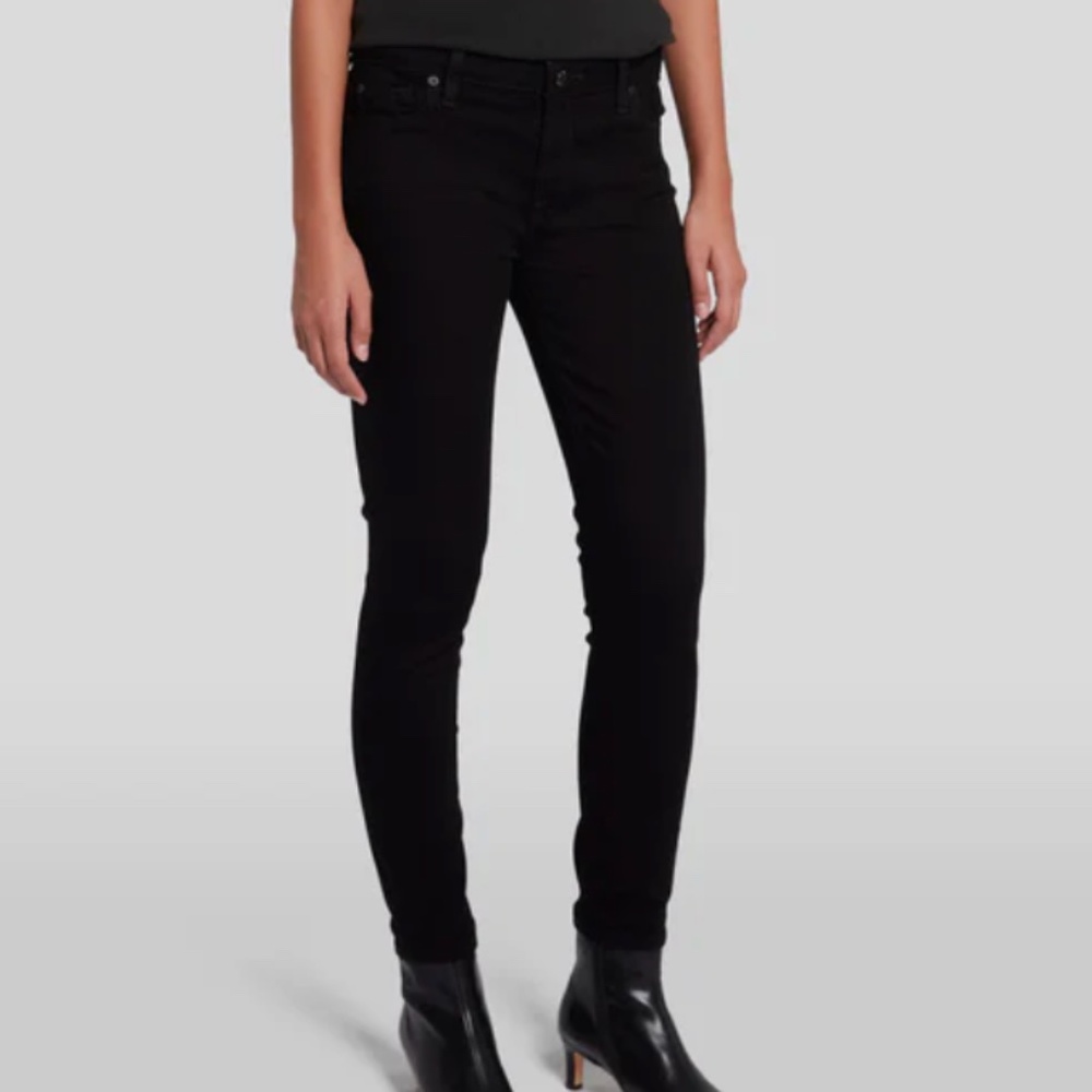SUPER SOFT!! 👖👠 7 FOR ALL MAN KIND B(AIR) ANKLE SKINNY JEANS - SIZE 26 👠👖